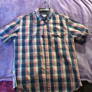Short sleeve button down shirt